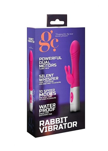 SHOTS-GC BUNNY ВИБРАТОР ДВА МОЩНЫХ МОТОРА RA