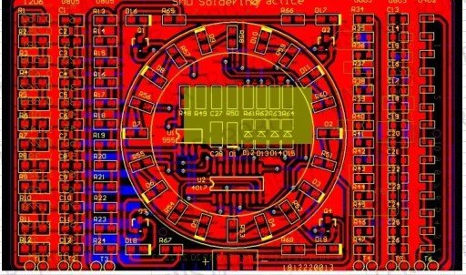 Учимся паять SMD-схемы — колесо фортуны DIY KIT