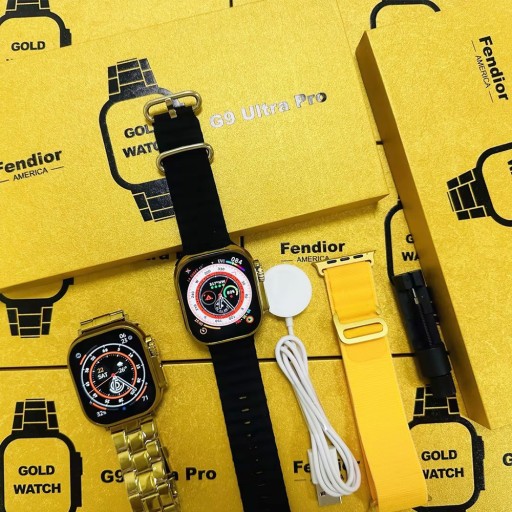 Умные часы G9 Ultra Pro, золото