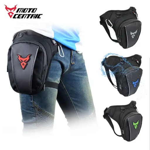 Поясная сумка, нога, бедро, Мотоциклетная сумка Motocentric, синяя