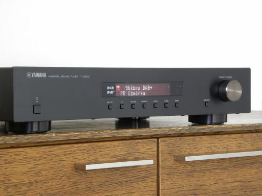 YAMAHA T-D500 czarny - tuner FM/AM, tuner cyfrowy DAB+, ładny stan