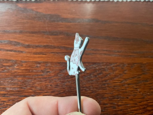 Teaspoon Cat Dessert Kitty с Kitty Chrome Oldman Gift 14 см подарок
