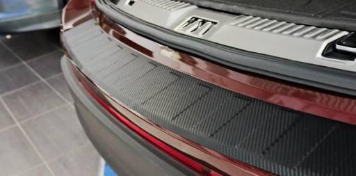 Накладка на бампер Ford Fiesta MK7 FL