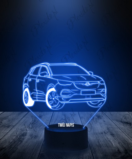 Настольная лампа светодиодная статуя автомобильный автомобиль Opel Insignia Plexido