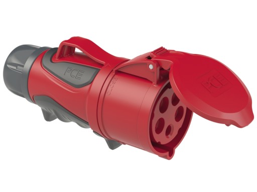 РОЗЕТКА PCE 2153-6 CEE 16A/400V 5P ЗАЖИМ ДЛЯ КАБЕЛЯ IP44 РАЗЪЕМ ПИТАНИЯ