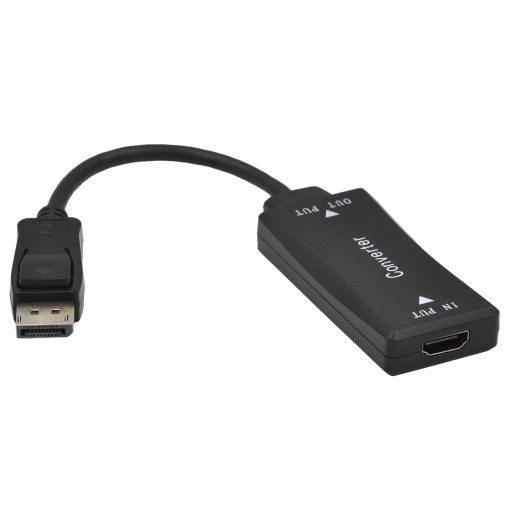 HDMI преобразователь для AdlayPort Adapter DP 4K 1080p Wireway WW331471 Black