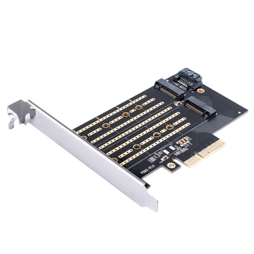 Плата расширения Orico PDM2 PCI-E 3.0 x4 для дисков M.2 NVMe и SATA
