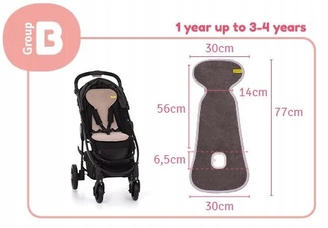 WKŁADKA ANTYPOTOWA AEROMOOV BUGGY DO WÓZKA VANILLA