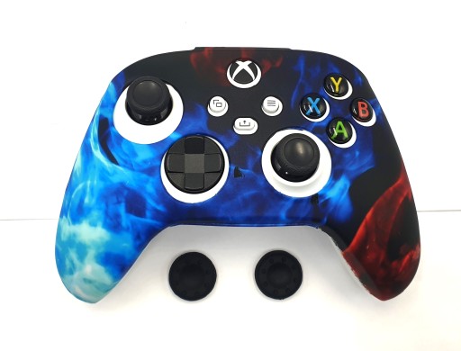 СИЛИКОНОВЫЙ КОРПУС НАКЛАДКА XBOX SERIES X S +2 GRIP