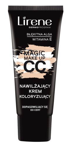 LIRENE CC MAGIC УВЛАЖНЯЮЩИЙ ЦВЕТНОЙ КРЕМ АДАПТИРУЕТСЯ К КОЖЕ 30 МЛ.