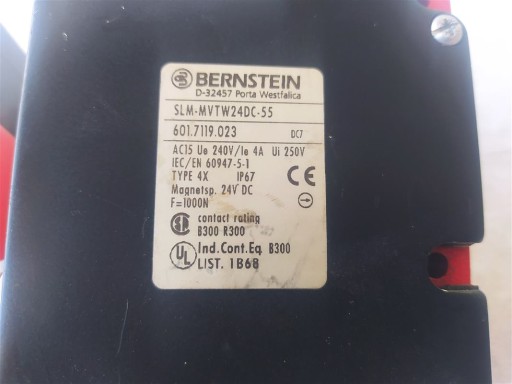 ЦЕПЬ ПЕРЕКЛЮЧАТЕЛЯ BERNSTEIN SLM-MVTW24DC-55 601.7119.023