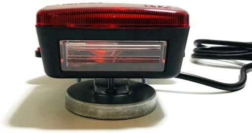LAMPY TYLNE ZESPOLONE PRZYCZEPA MAGNES TRÓJKĄT