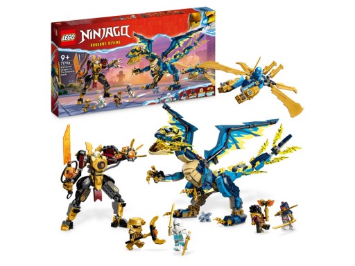 LEGO NINJAGO Дракон против Механической Императрицы 71796