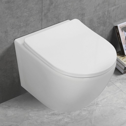 ПОДВЕСНОЙ УНИТАЗ KERRA KASOS SLIM SLOW DROP SEAT SEAT