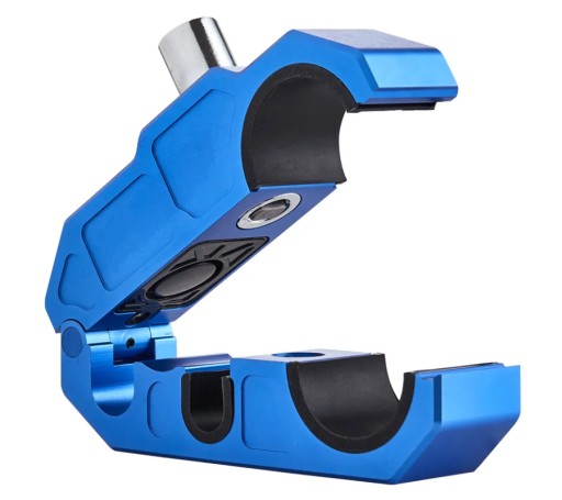 Grip lock z alarmem niebieski KOVIX