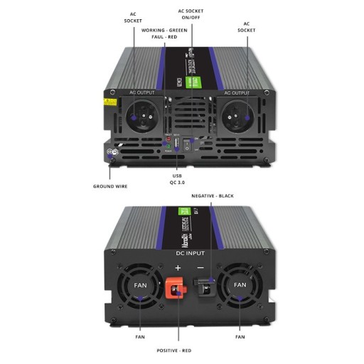 Преобразователь напряжения Monolith 6000 MS Wave |||