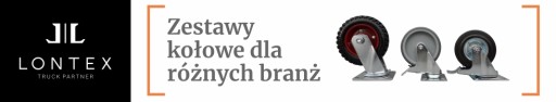 KOŁO OBROTOWE ZESTAW JEZDNY KOŁA KÓŁKO 50MM 25KG