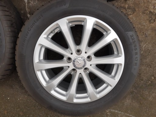 MERCEDES E W213 ЗИМНИЕ КОЛЕСА ДИСКИ ШИНЫ 225 55 17 CONTINENTAL WINTER TS850P