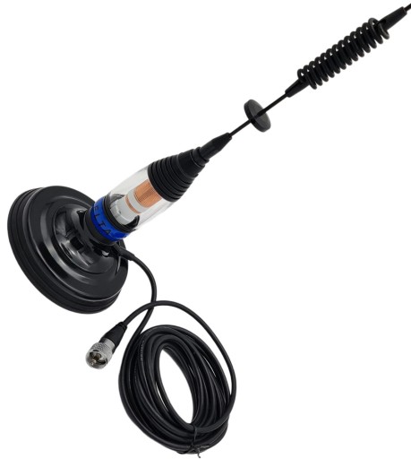 Antena CB Delta magnetyczna 69cm podstawa 12cm