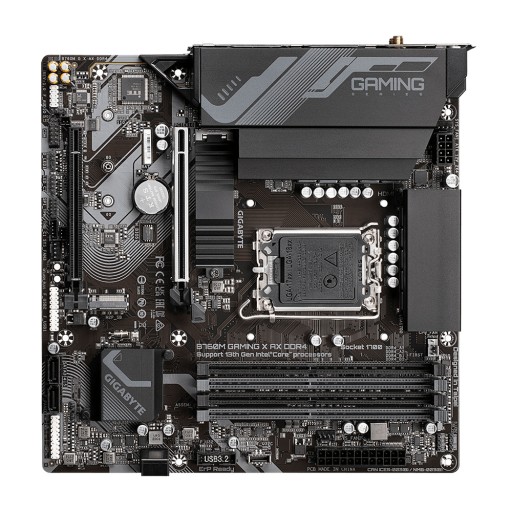 Материнская плата Gigabyte B760M Gaming X DDR4 1.0