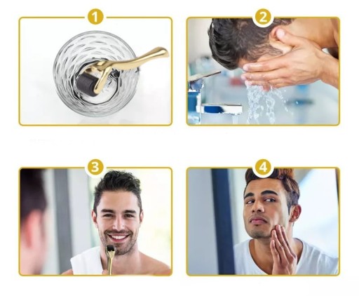 ROLLER DO BRODY ZAROSTU DERMA POROST WAŁEK GRATIS