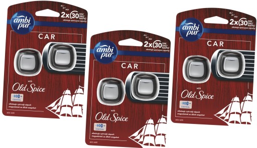 AMBI PUR CAR Освежитель воздуха, ароматизатор, подвеска для автомобилей Old Spice