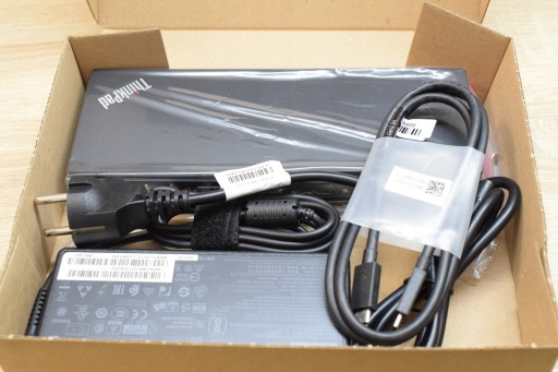 Док-станция 40AC КАБЕЛЬ 135 Вт USB C Lenovo T470s T15 T580 T590 X1 КОМПЛЕКТ