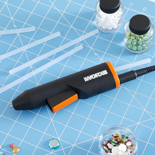 Клеевой пистолет MakerX WORX WX746.9 + клей 10 шт.