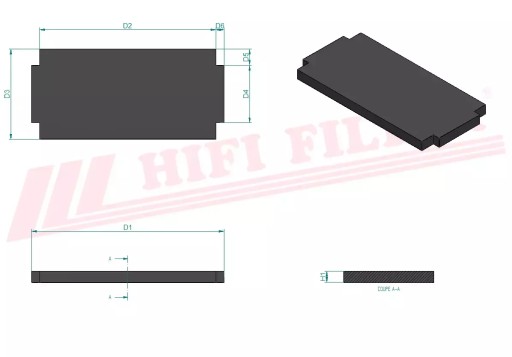 Filtr kabinowy HIFI FILTER SC 90314