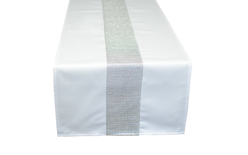 Bieżnik plamoodporny z cyrkoniami Glamour 40X60