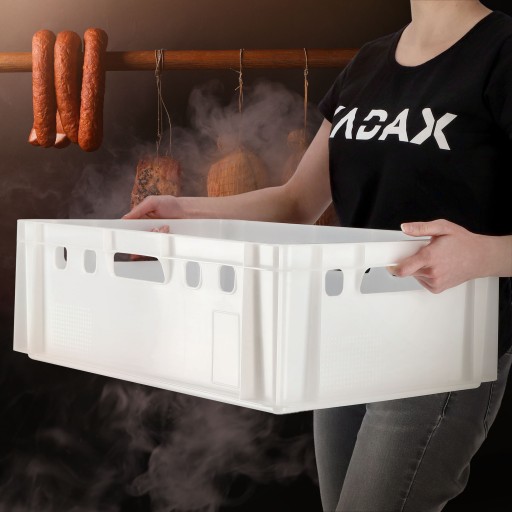 POJEMNIK TRANSPORTER SKRZYNKA NA MIĘSO + ATEST 40L