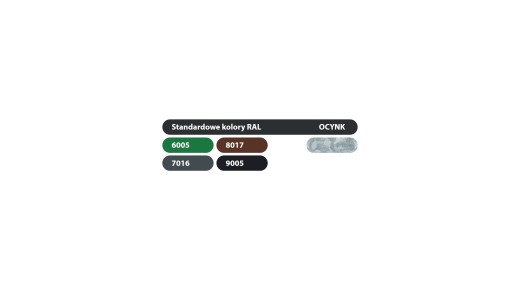 Панель для ограждения 5,0 x 1,73 x 3 В Зеленая