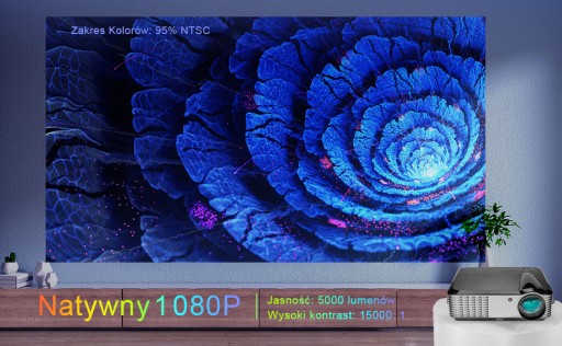 Светодиодный проектор 1080p 5000 люмен 15000:1