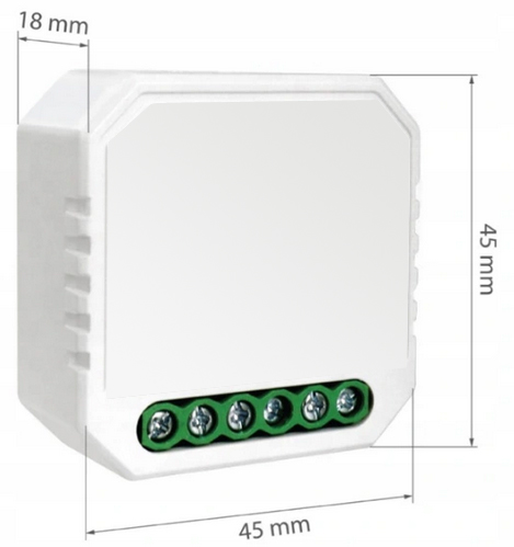 Модуль диммера RTX 2 канала Встраиваемый в стену ZigBee TUYA