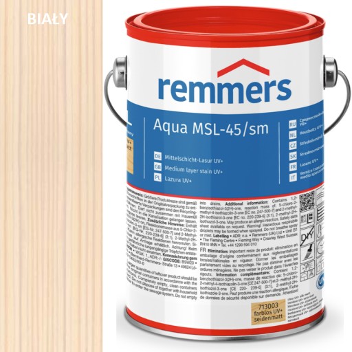 PROFI AQUA MSL 45/SM ЛАЗУРА УФ ГЕЛЬ 2,5 Л БЕЛЫЙ