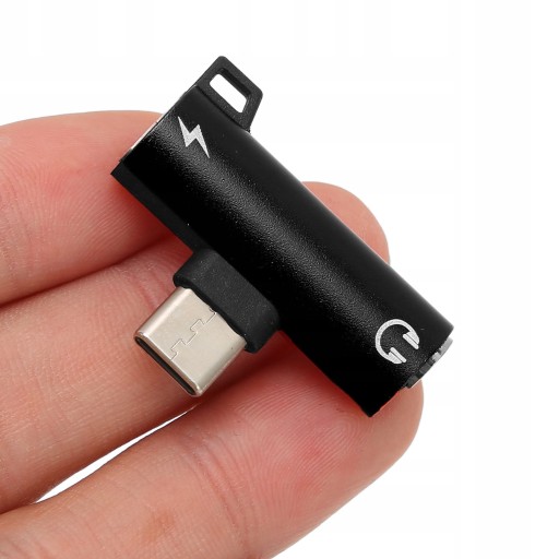 PRZEJŚCIÓWKA ADAPTER AUDIO USB C MINI JACK 3.5