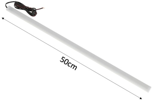Oświetlenie LED kabiny paki busa auta 4x50cm PL12