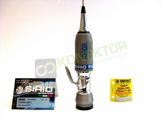 SIRIO PERFORMER 5000 PL CB АНТЕННА 196см РЕГУЛИРУЕМАЯ