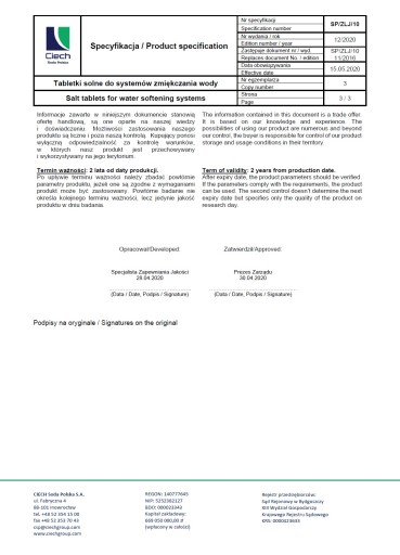 Ciech смягчающая соль 25 кг / Соль в таблетках