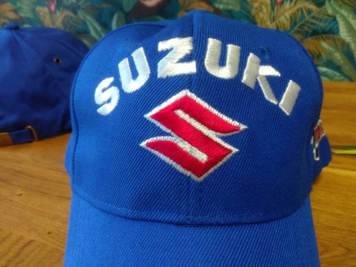 Кепка Suzuki с вышивкой. Логотип SUZUKI MOTO GP MONSTER