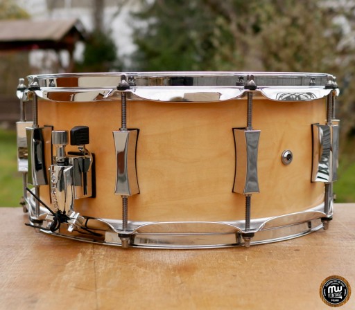 Pork Pie USA Custom 14 x 6 дюймов Малый барабан Satin Blonde