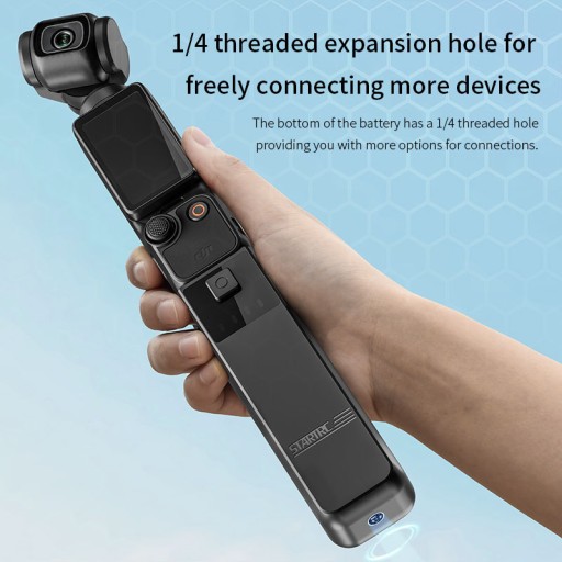 ПОРТАТИВНАЯ РУЧНАЯ КАМЕРА POWER BANK 4000 мАч С КАРМАНОМ DJI OSMO 3 GIMBAL