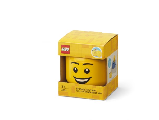 LEGO MINI КОНТЕЙНЕР HEAD HAPPY BOY BOY XS