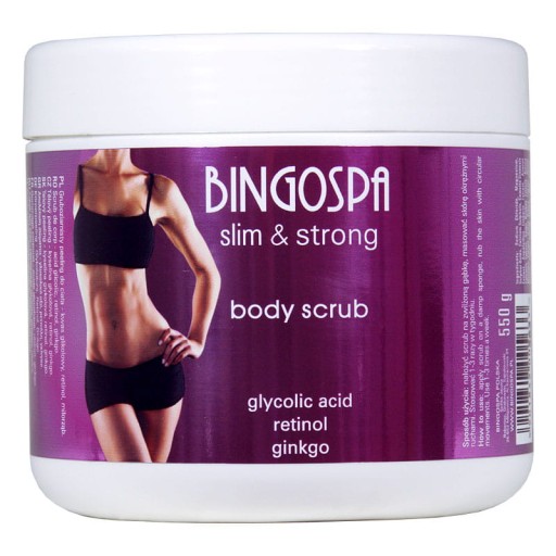 BINGOSPA SLIM&STRONG Грубозернистый пилинг для