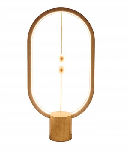 СВЕТОДИОДНАЯ ДЕРЕВЯННАЯ ЛАМПА HENG BALANCE ELLIPSE