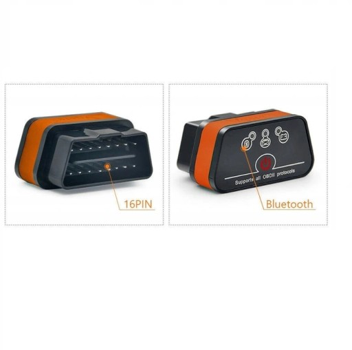 ДИАГНОСТИЧЕСКИЙ ИНТЕРФЕЙС OBD2 ELM 327 BT ICAR2