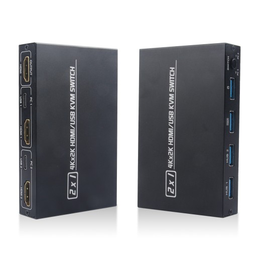 AIMOS AM-KVM 201CL 2-в-1 HDMI/USB KVM-переключатель