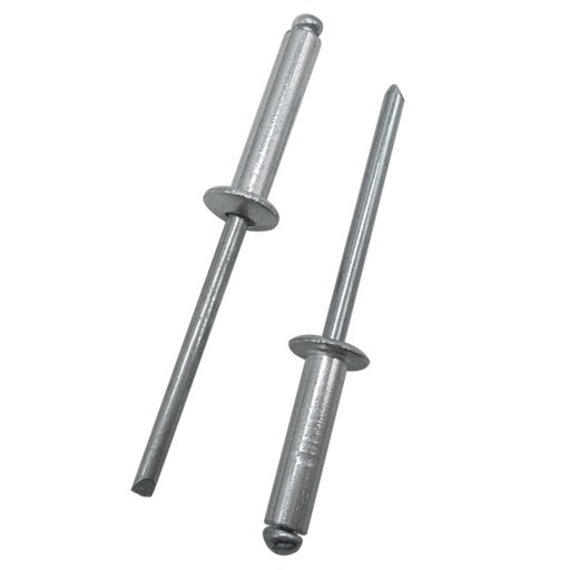 ЗАКЛЕПКИ 4,8x12 НЕРЖАВЕЮЩИЕ ГЛУХИЕ ЗАКЛЕПКА A2 100 ШТ.