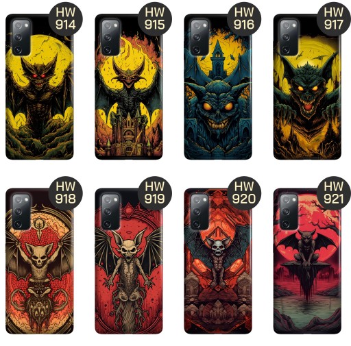 ETUI DO SAMSUNG GALAXY S20 FE / 5G WZORY NIETOPERZ BAT OBUDOWA POKROWIEC