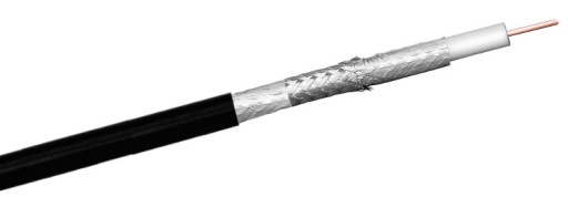 RG6 Spacetronik DOKA PE 4K Trishield кабель 1 метр